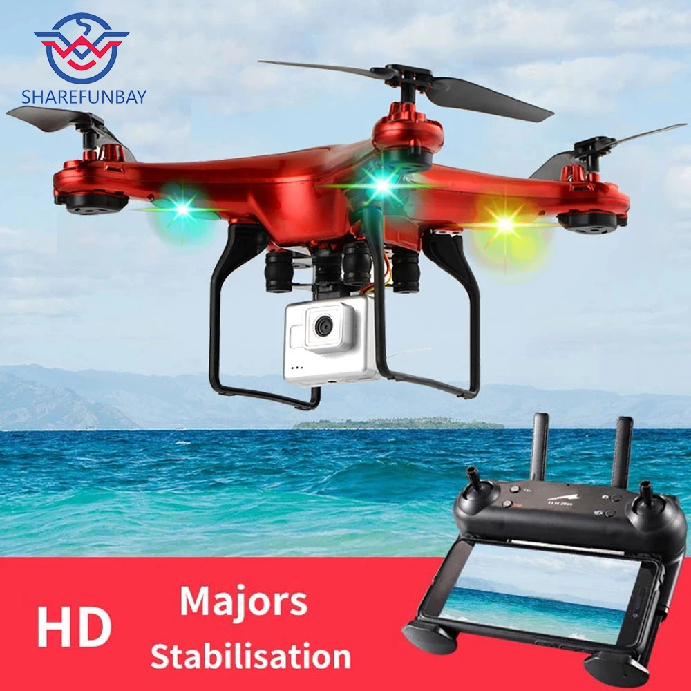 DM006 Шестиопорный фиксированный четырехосный самолёт RC Drone 6 осевой пульт