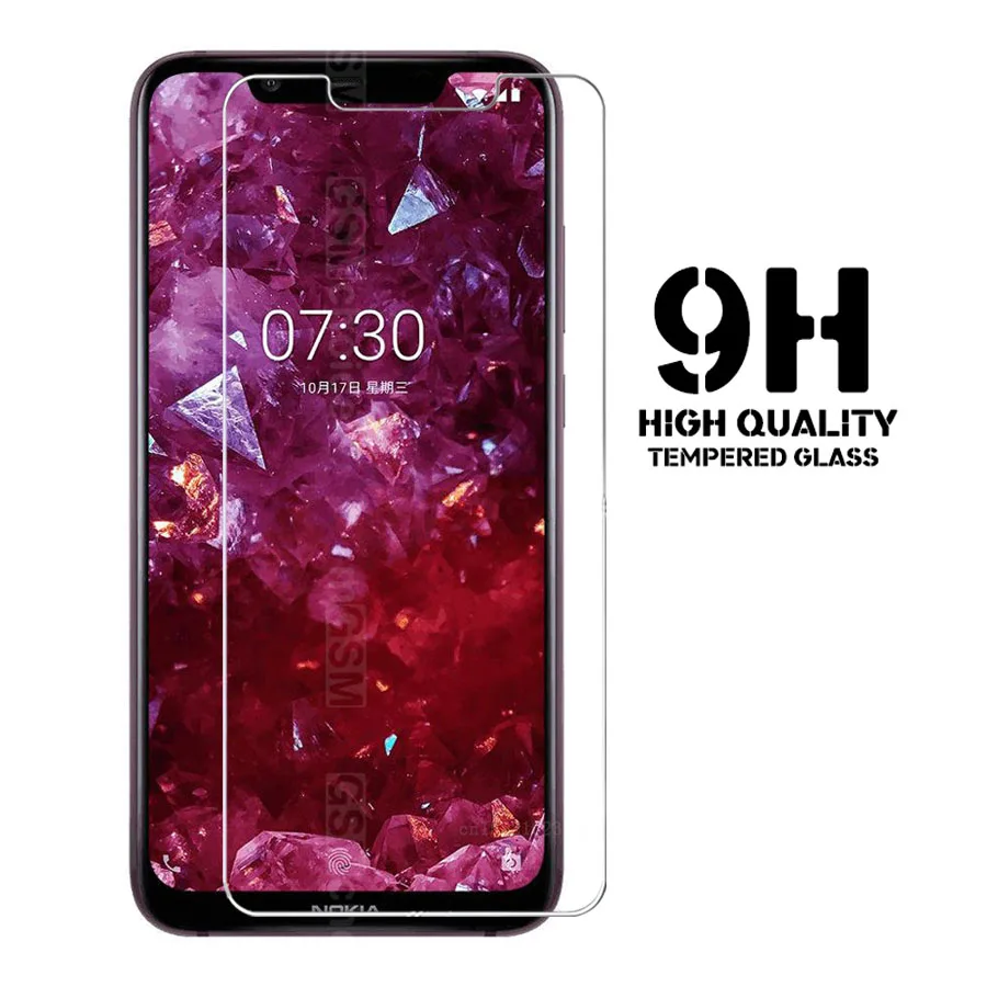 9D Защитное стекло для телефона Nokia 2 5 6 7 Защитная пленка экрана 3 1 8 плюс X5 X6 X7 2018
