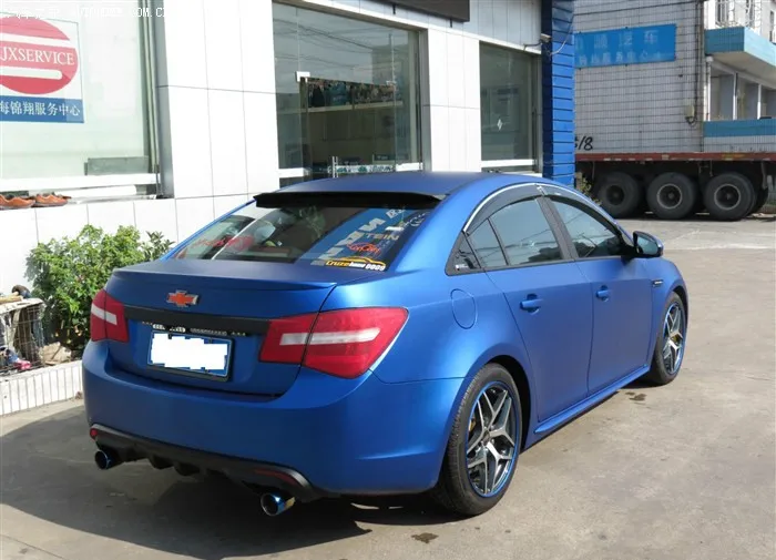 Для Chevrolet спойлер Cruze Автомобильный багажник Стекло Топ крыло для 2009-2014 на крыше ABS