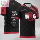 Футболка CSGO NRG для киберпроигрывателя, Джерси, униформа, футболки для фанатов, игровая футболка для мужчин и женщин, Мужская футболка с именем под заказ, стильная футболка с рукавом