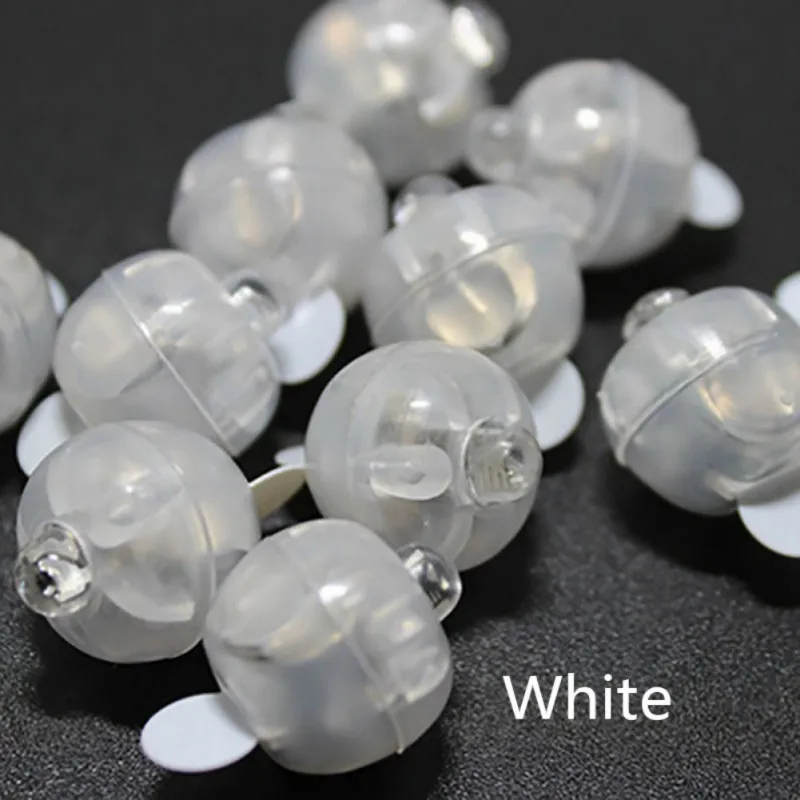 

50pcs/lot White LED Balloon Lights for Paper Lantern Balloon Light Blue Warm White Mini Leds Lamps for Wedding Party Decoration