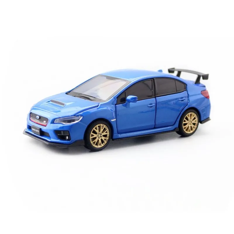 Jackiние/модель литая игрушка/Масштаб 1:32/2016 Subaru STI Racing/освещение/открывающиеся