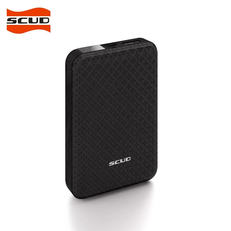 SCUD 10000 mAh один USB внешний аккумулятор зарядное устройство Портативный ЖК банк
