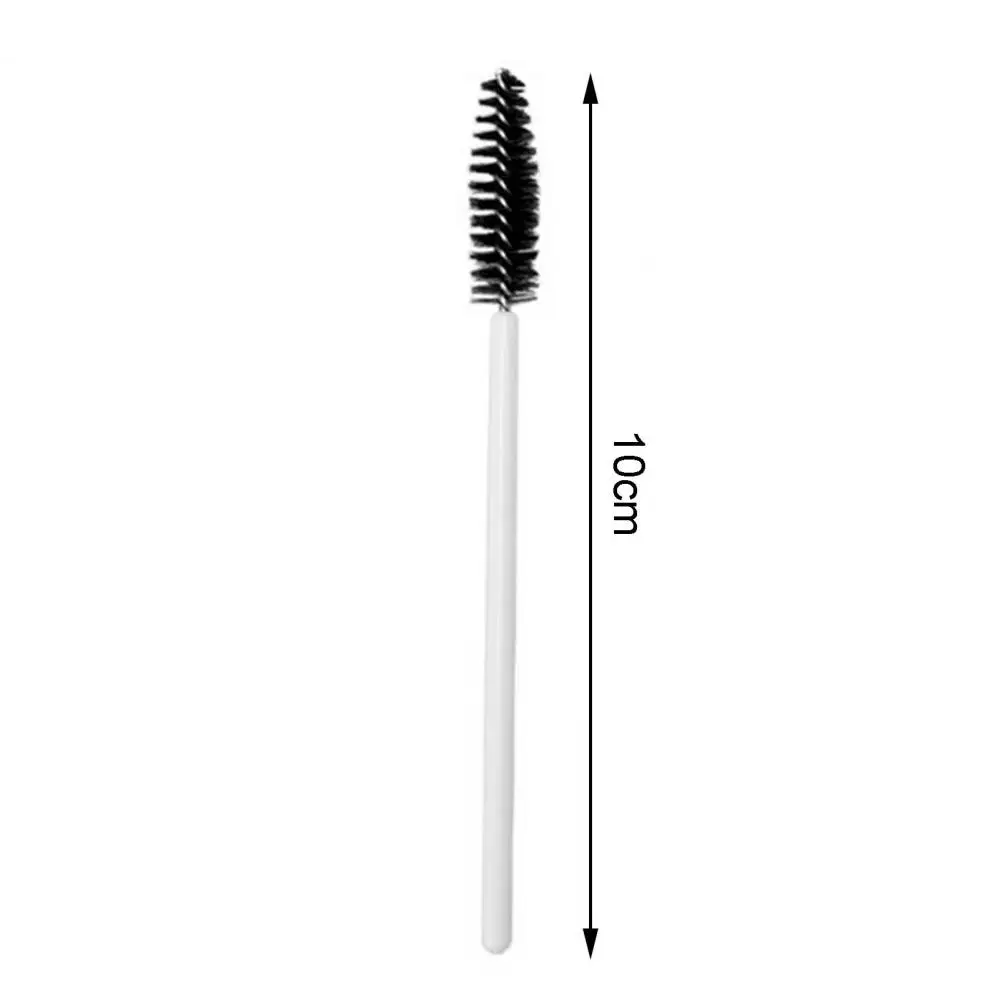 

50Pcs/Bag Eyelash Tool Easy to Use Disposable Plastic Eyebrow Cosmestic Brush Wand for Daily Use