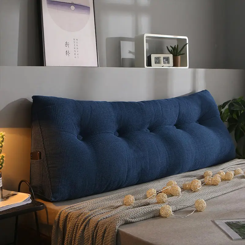 

Slow Tree Bed Pillow for Sleeping Chpermore High-grade Luxury Simple Cushion Double Sofa Tatami Soft Bag Removable