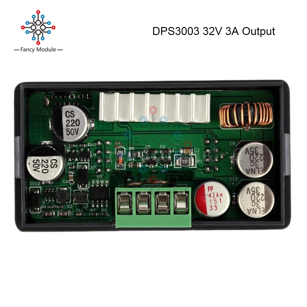 Voltímetro, amperímetro, probador de voltaje constante, medidor de corriente, módulo de fuente de alimentación programable, convertidor LCD, DP50V5A DPS3003