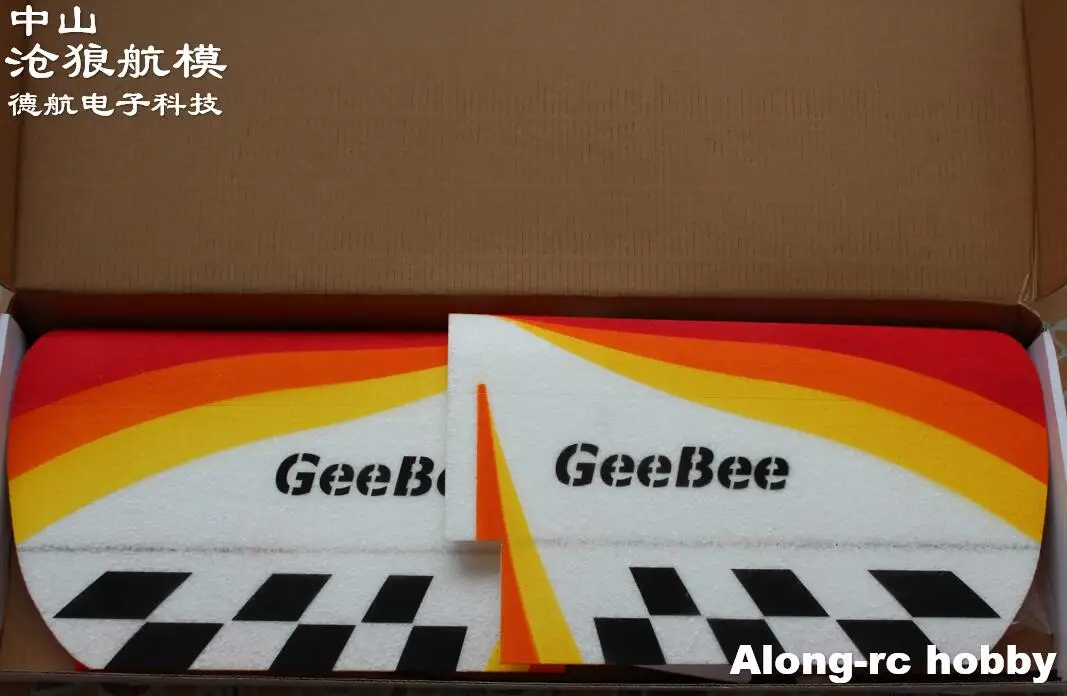 RC 3D модель ру аэроплана хобби 1000 мм размах крыльев Geebee F3D самолет (есть набор или набор pnp) Gee Bee EPP самолет (art.: 2910124f) - 2910124f