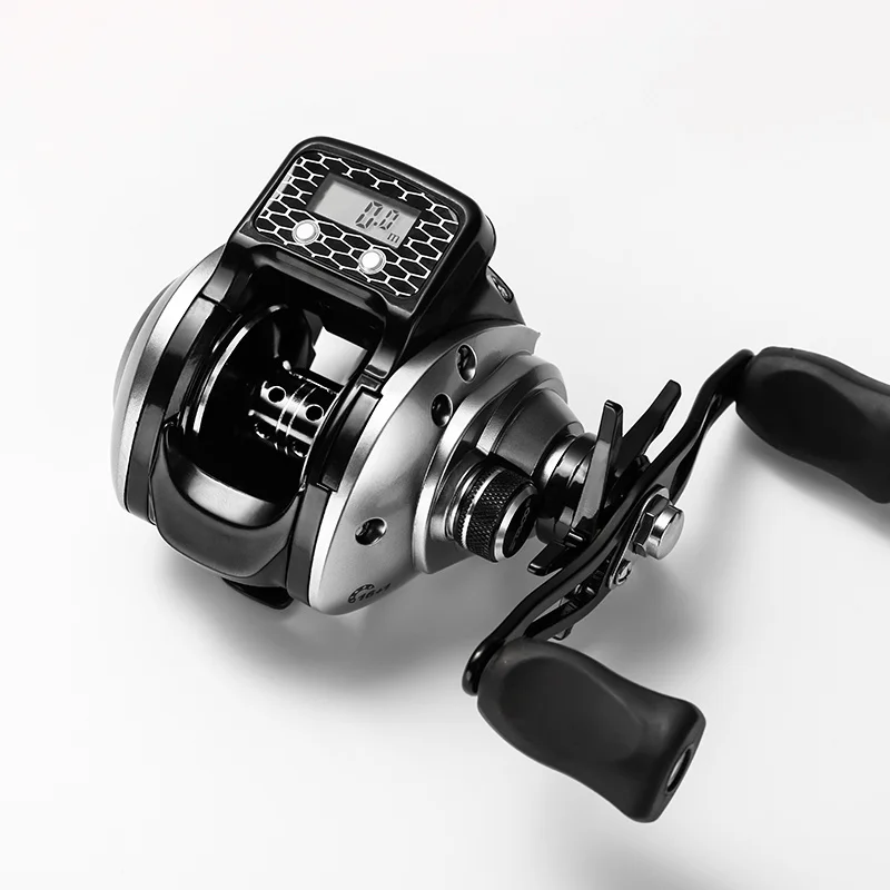 

Reel with Digital Display Left/Right Hand Low Profile Line Counter Pesca High Quality Fishing