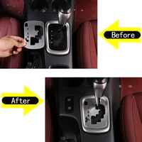 for 2015 2020 toyota hilux car aluminum alloy shift display panel frame sticker car interior decoration accessories