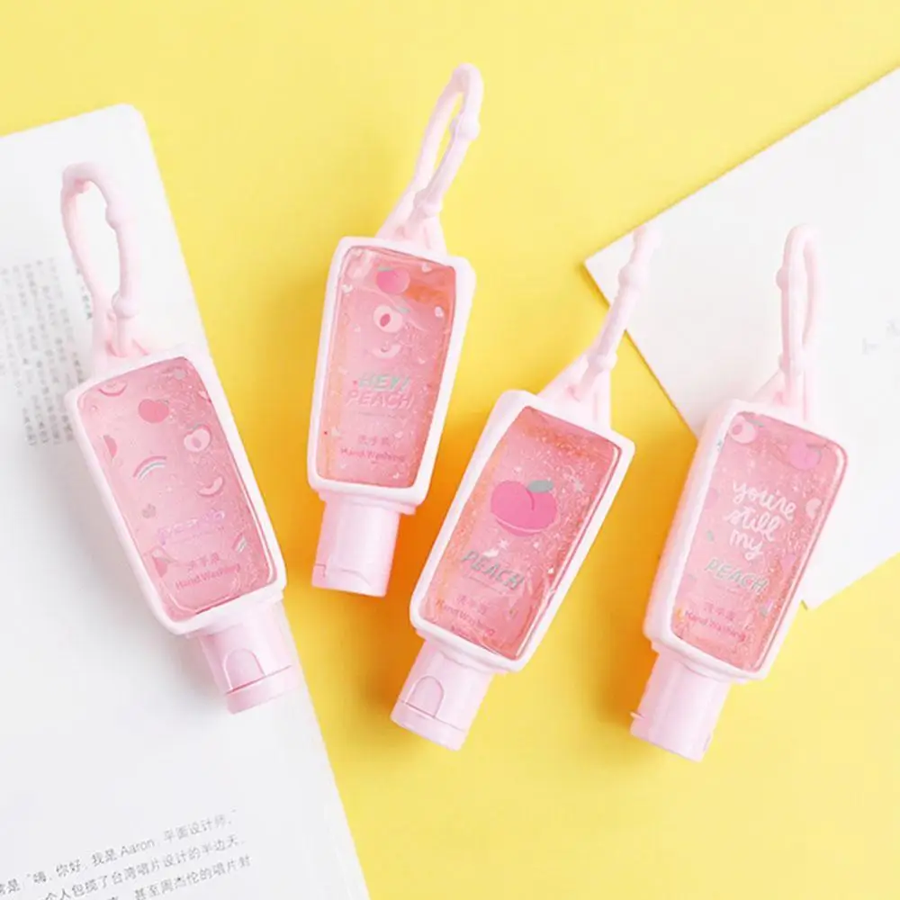 30 мл случайный цвет многоразовые миниатюрный антисептик для рук фруктовые