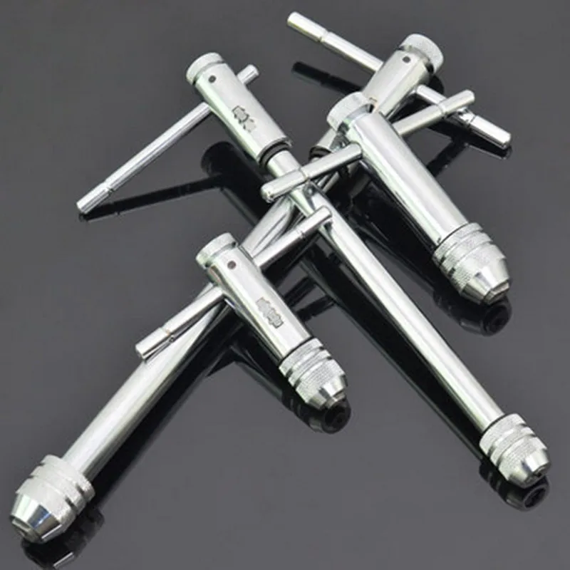 

Taps For Threading Adjustable T-Handle Ratchet Taps And Die Wrench Set Screw Tap Cutting Dies Diagnostic Tools