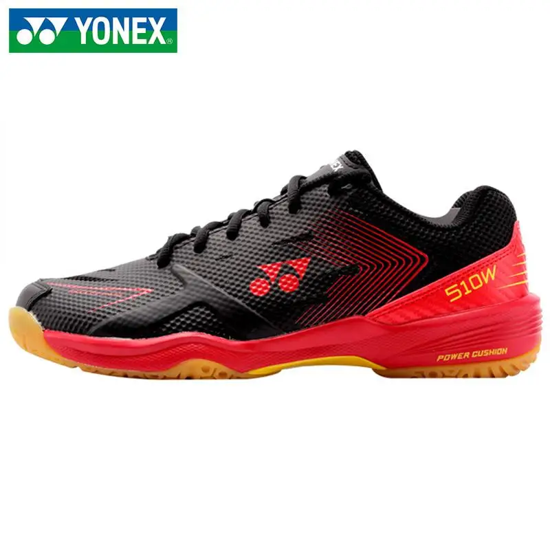 Новое поступление Yonex обувь для бадминтона амортизатор супер легкая Подушка спортивные кроссовки для мужчин и женщин Shb 510wcr - Цвет: SHB-510WCR