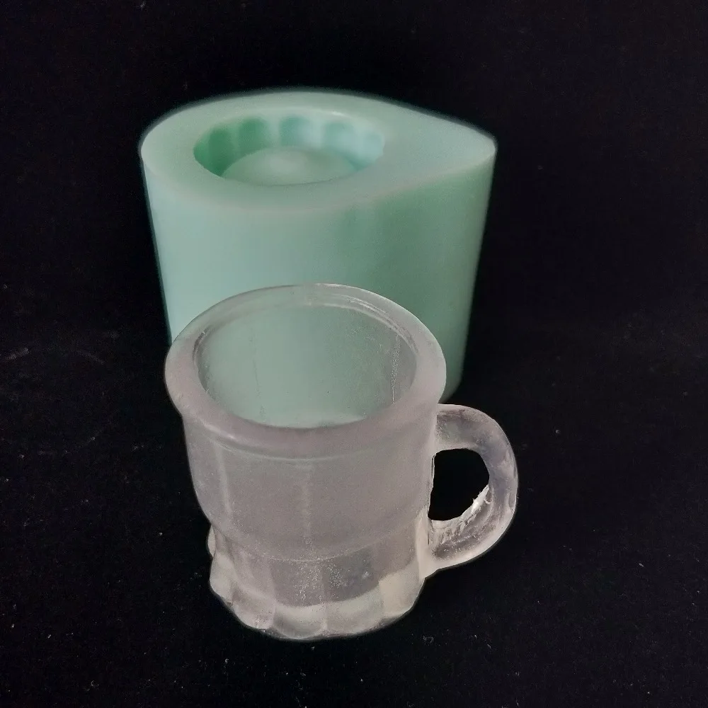 QT0168 PRZY 3d пивная кружка, силиконовая стеклянная чашка, форма для мыла ручной работы, формы для изготовления свечей, силиконовая форма, полимерные глиняные формы