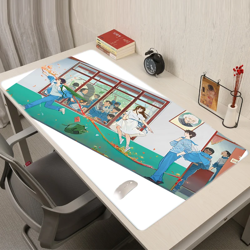 

Коврик для мыши «Хрустальное небо вчерашнего», Настольный коврик, компьютерная мышь, аниме клавиатура, игровой коврик, Kawaii Varmilo, популярные ...