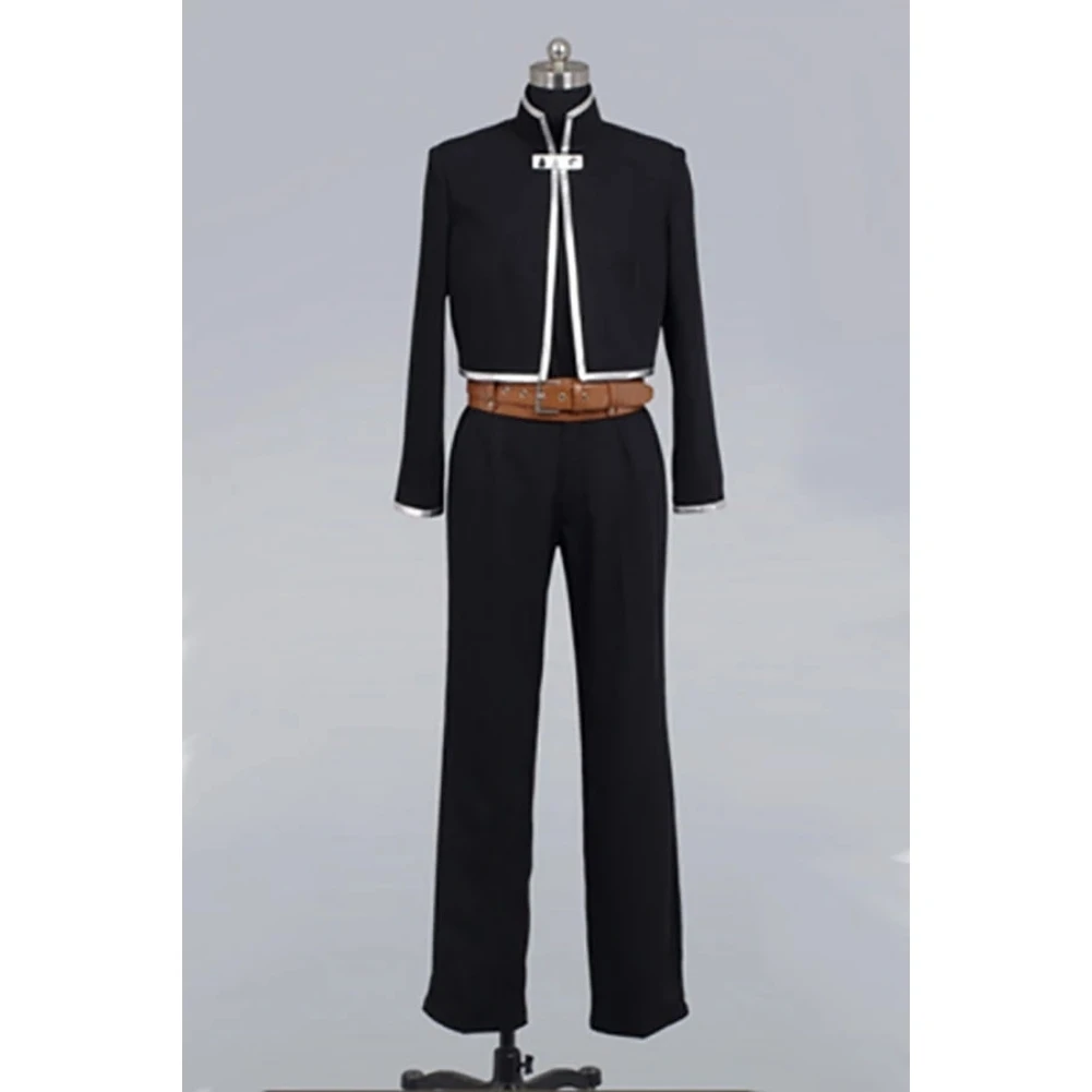 Цельнометаллический костюм алхимика Эдварда Элрика для косплея взрослых мужчин