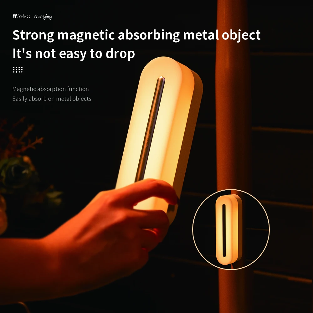 multifunctional wireless charger desktop night light wireless desk lamp watch headset mobile phone fast charger free global shipping