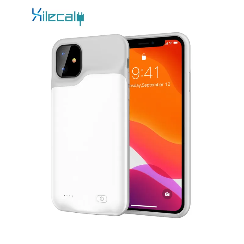Чехол для аккумулятора iPhone 12 Pro 11 Max умный внешний аккумулятор чехол зарядного