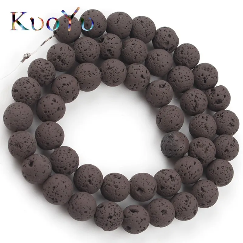Кофе вулканическая лава рок гематит камень резиновые шарики круглые