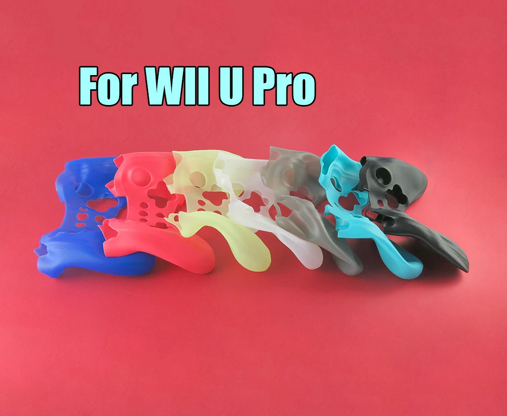 OCGAME всего тела протектор Мягкий силиконовый кожаный чехол для wii U Pro контроллер беспроводной геймпад