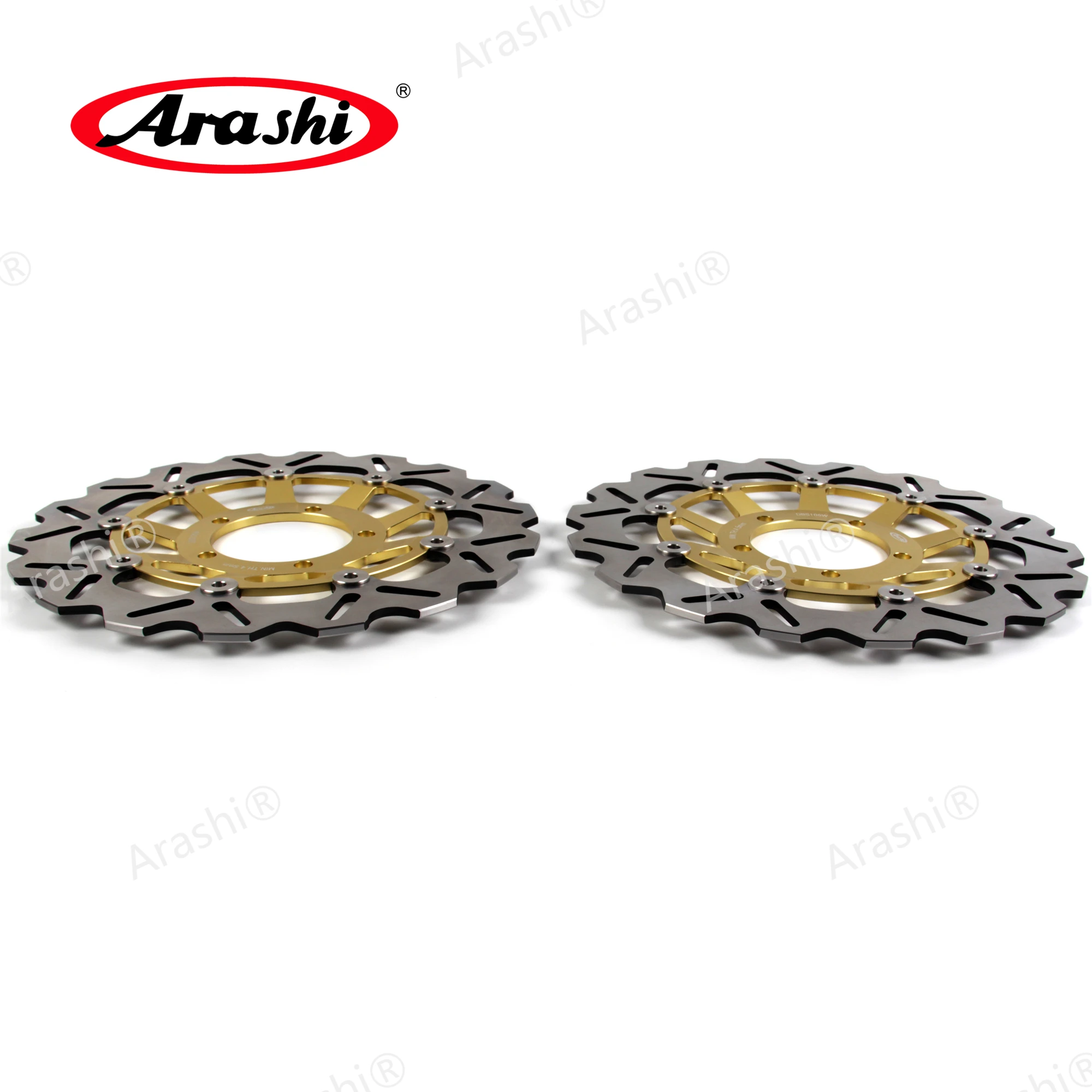 Arashi 1 пара для TRIUMPH Street Triple 675 2007 2012 CNC передние тормозные диски роторы 2008 2009 2010 2011