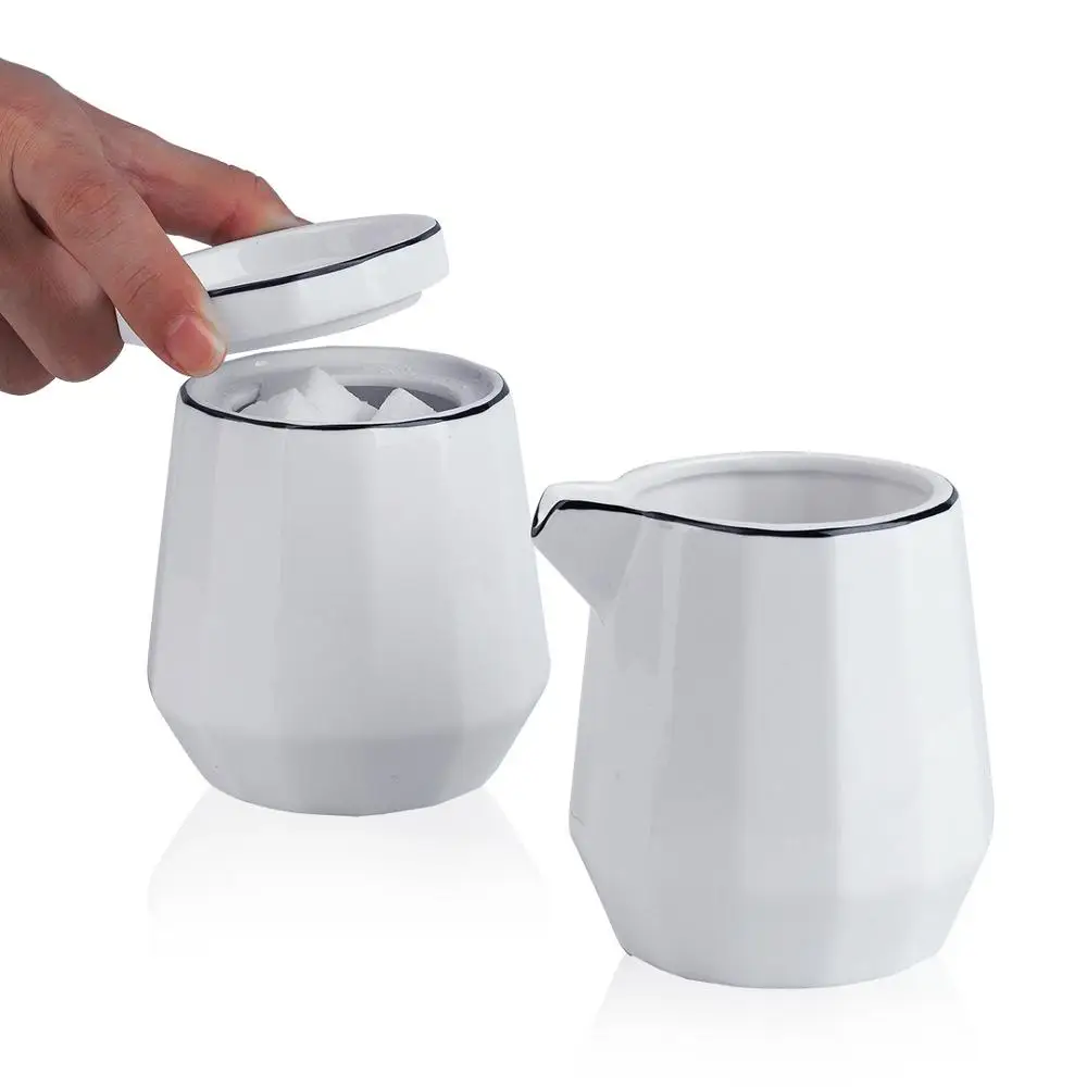 Керамическая банка для сахара Yolife 2 шт. молочный кувшин меда контейнер хранения продуктов специй кухонный