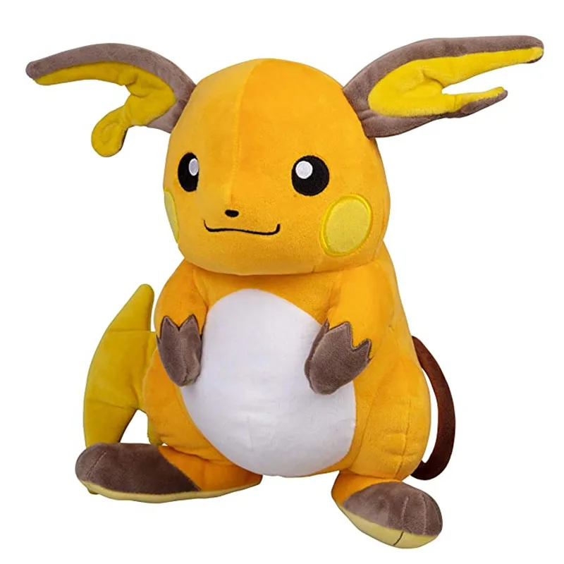 Мультяшные плюшевые игрушки Pokemon 30 см оригинальные мягкие Raichu подарки украшение