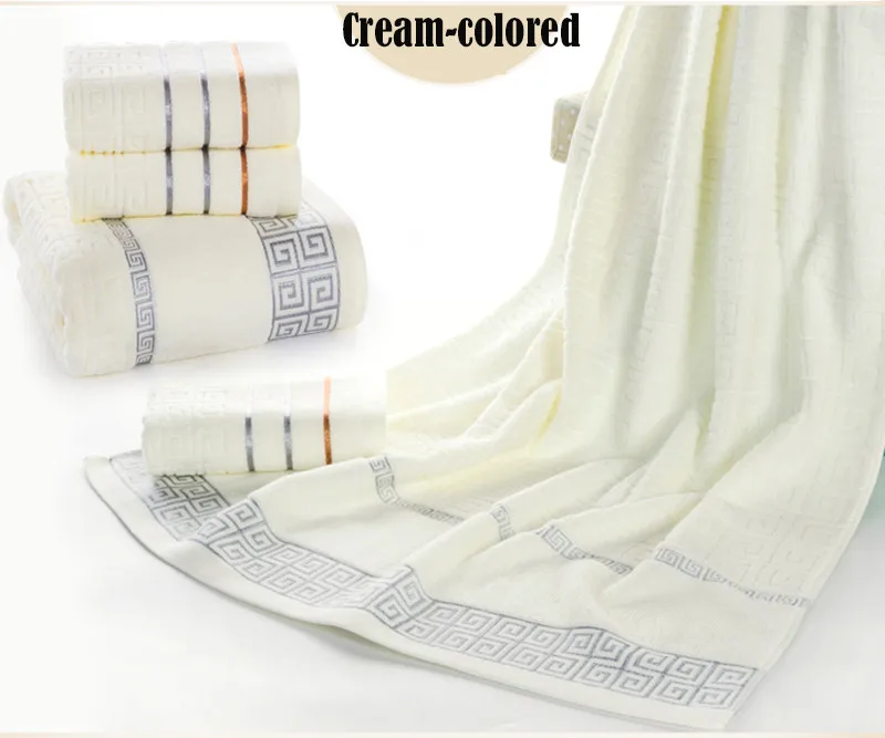 Bath Towels for Adults Sets Serviette De Bains Coton Cotton Luxury Towel Soft Super Absorbent Cloth Cotton Towels Bathroom 60T41
