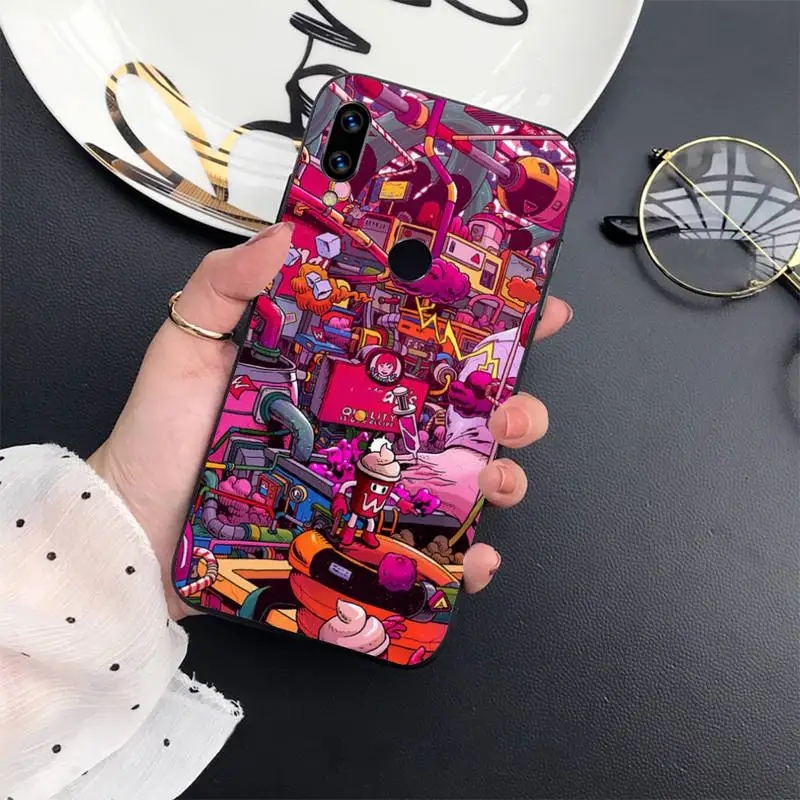 

Colourful Psychedelic Trippy Art pattern Phone Case For Xiaomi Redmi 4x 5 plus 6A 7 7A 8 10 mi8 8lite 9 note 4 5 6 7 8 pro
