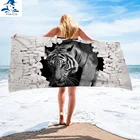 Спортивное Полотенце PHAYON, полотенце из микрофибры для взрослых, тигр, полотенце для гольфа, тренажерного зала, быстросохнущее пляжное полотенце для детей, полотенце для кемпинга с животными, полотенце для путешествий