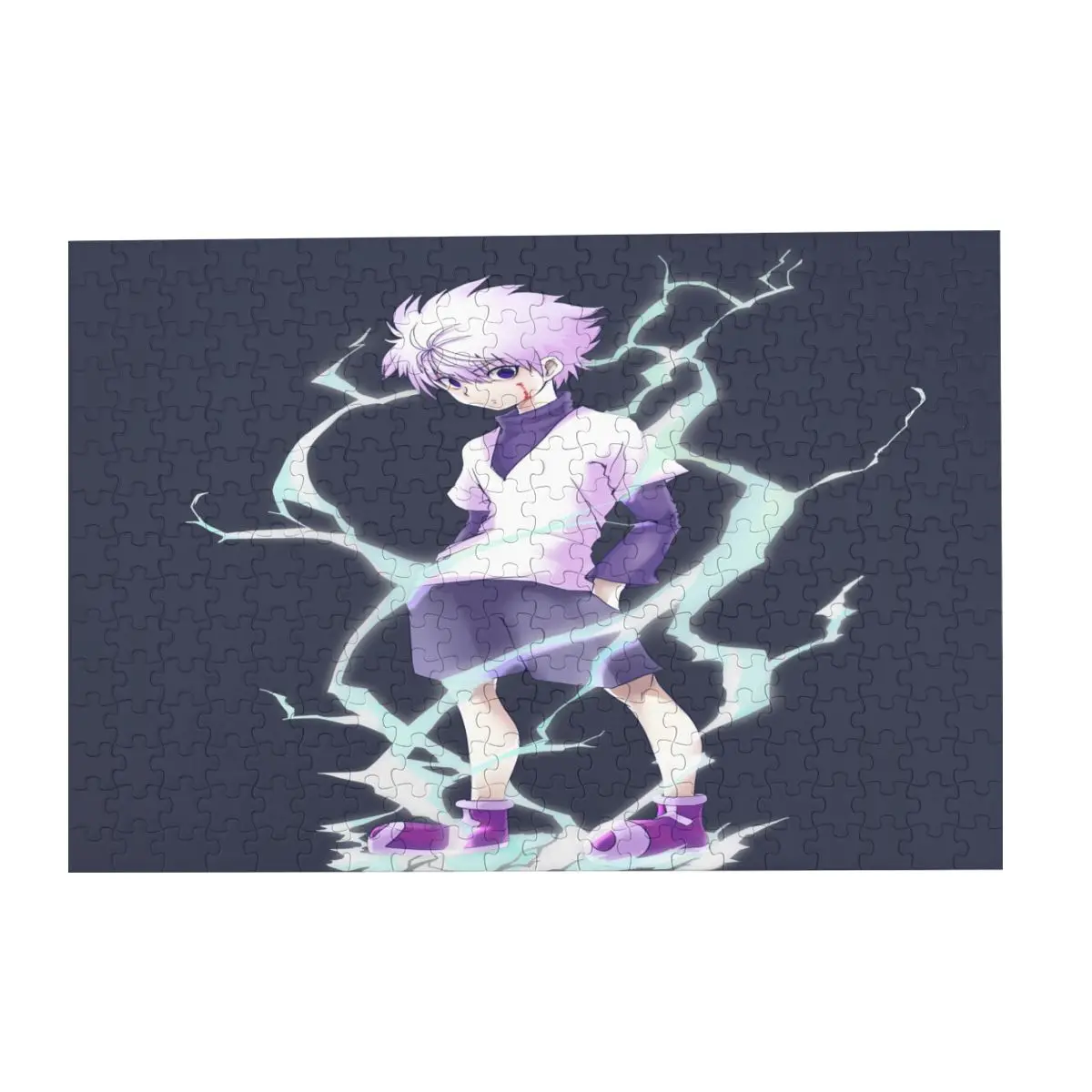 Killua Zoldyck деревянный гороскоп Пазлы 5000 Декоративные плакаты декоративные рамки