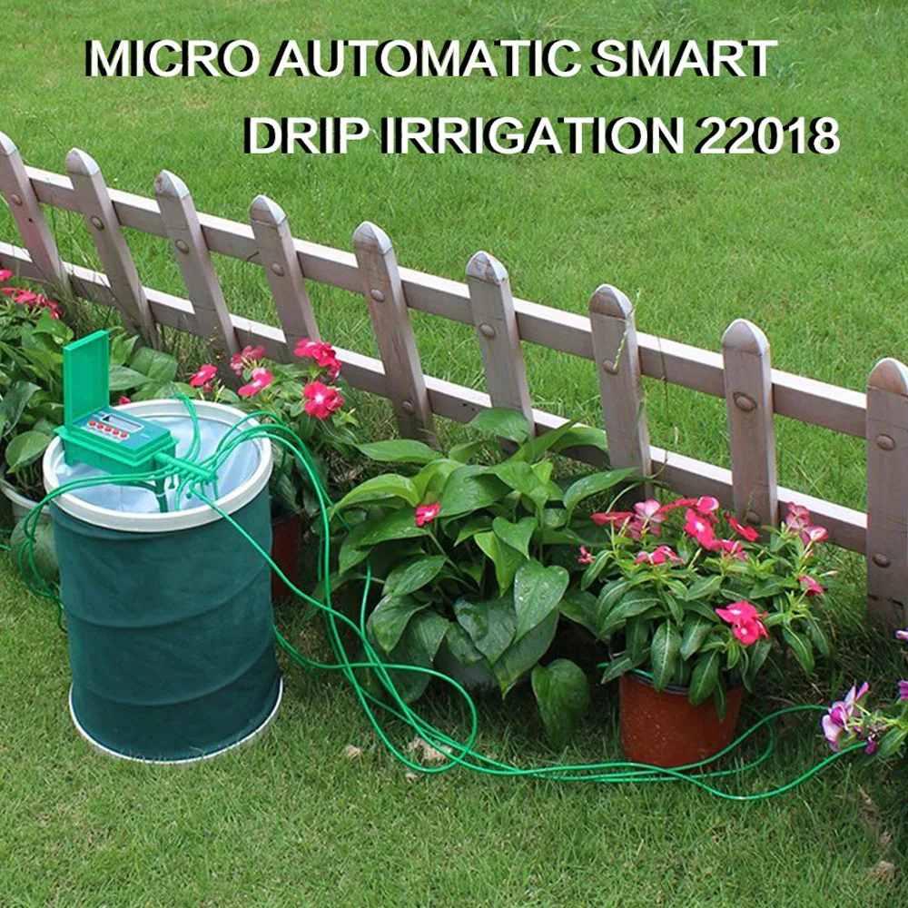 

Automatic Water Timer Electronic Ball-Valve Intelligent Irrigation Controller for Garden Watering System Digital LCD Display