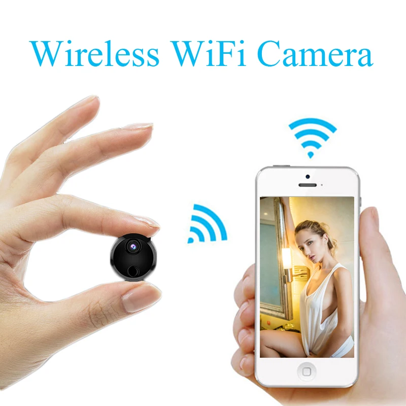 Wifi мини камера маленькая Full HD 1080P инфракрасная ночная версия видеокамеры Запись