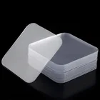 Многоразовая нано-лента 10 шт., двусторонняя прочная клейкая лента, съемные водонепроницаемые фиксированные наклейки, бесследная гелевая моющаяся лента