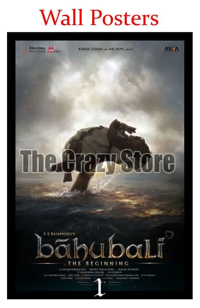 Baahubali The Beginning Classic White Kraft Paper Paintings Vintage Wall Posters Stickers Home Decor Gift 42X30cm | Дом и сад