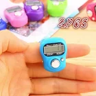 2 шт., электронный цифровой мини-маркер для вязания