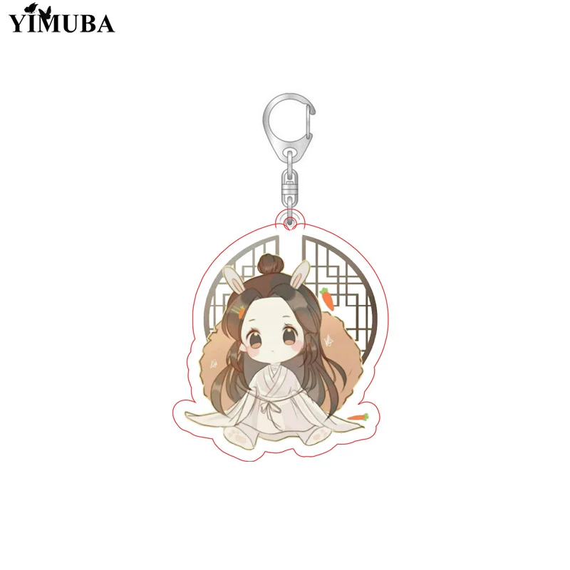 Брелок Аниме Tian Guan Ci Fu Q Version Xie Lian Hua Cheng фигурки для косплея фотография акриловая
