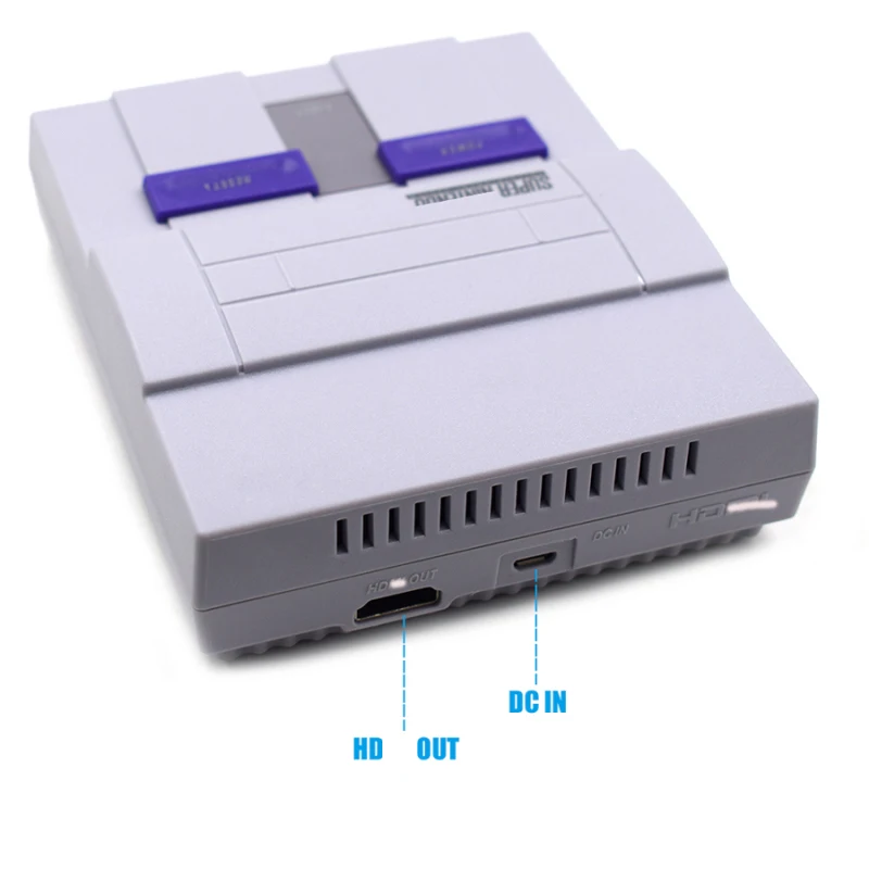 

2020 Super HD Output SNES Retro Classic Handheld Video Game Player can Save the game Console Built-in 21 Games Dual Gamepad