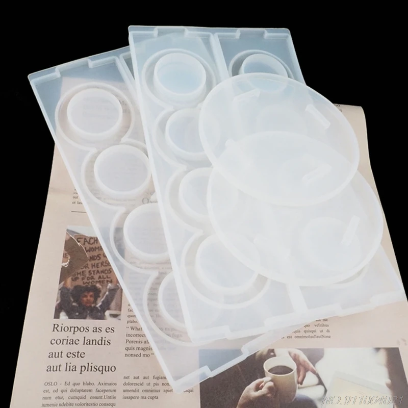

Silicone Mold Coffee Capsule Storage Rack Epoxy Resin Mold Box Shelf Silicone Mould DIY Crafts Casting Tools M2 21 Wholesales