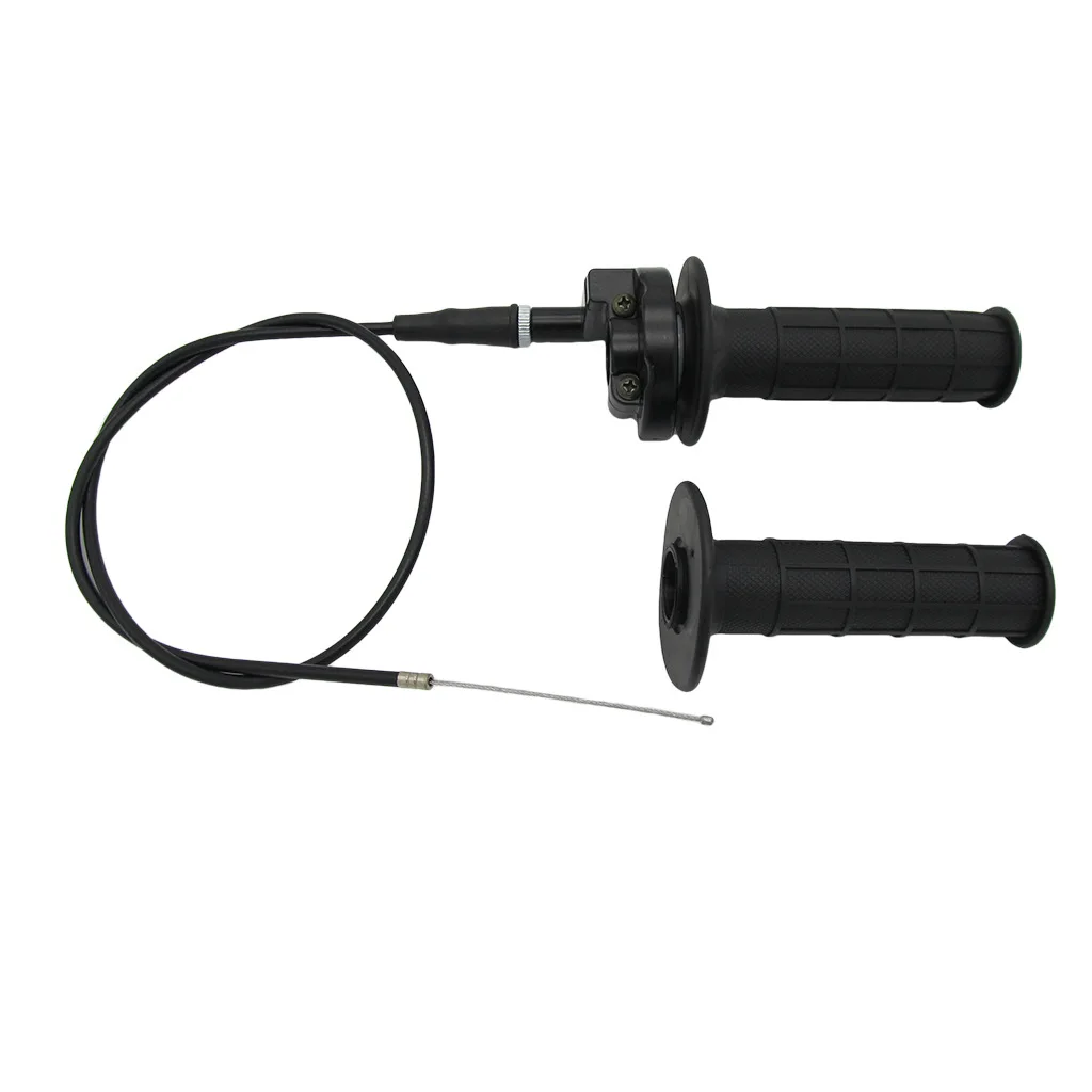 

7/8" 22mm Handle Throttle Clamp Hand Grip with 90CM Twist Cable for 50-250CC ATV Quad Pit Dirt Bike Motocross Racing