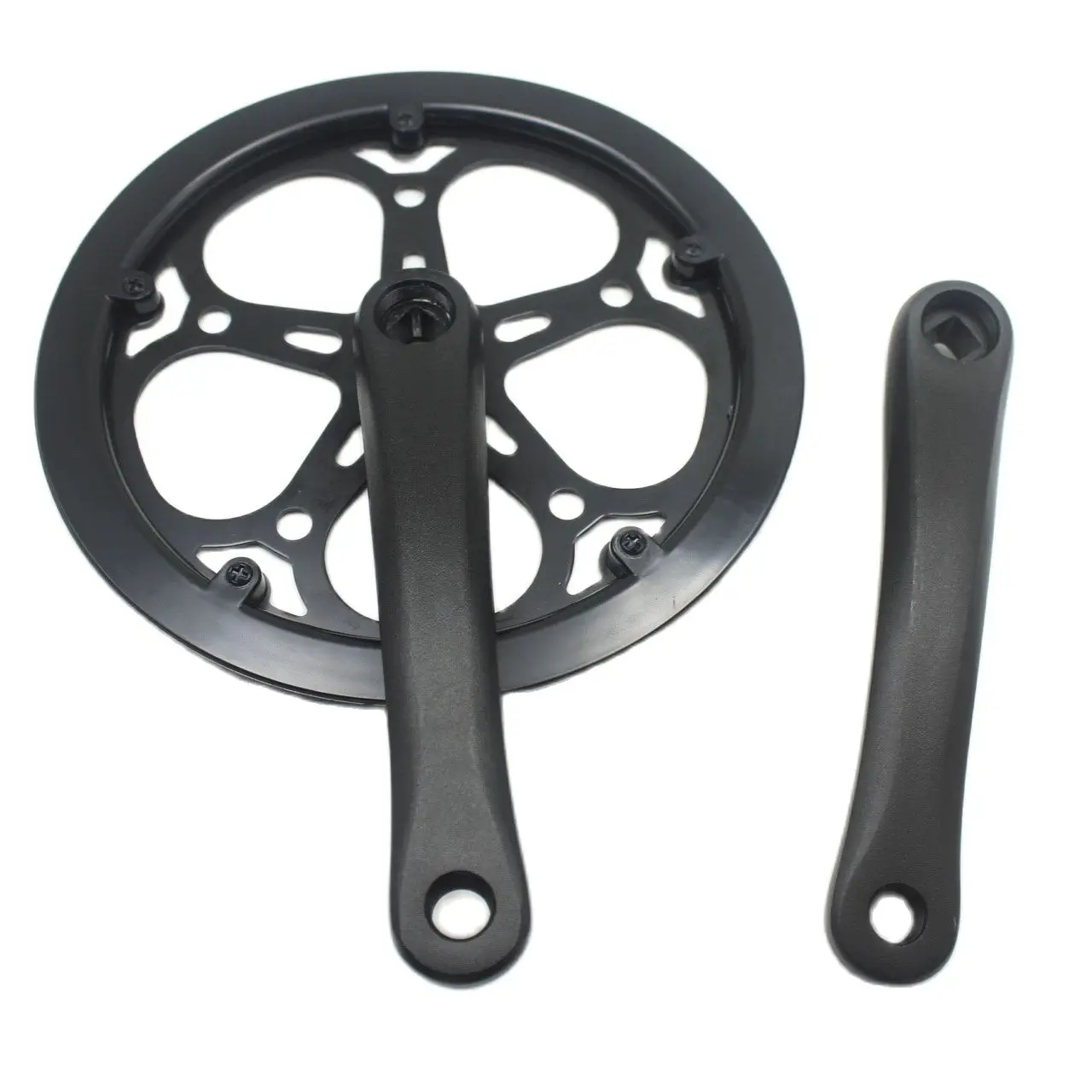 

Road Bike Folding Bicycle Crankset 52T 170mm Bike Crank Set Tooth Plate Single Speed Bike Diamond Hole Sprocket Bike Accessories