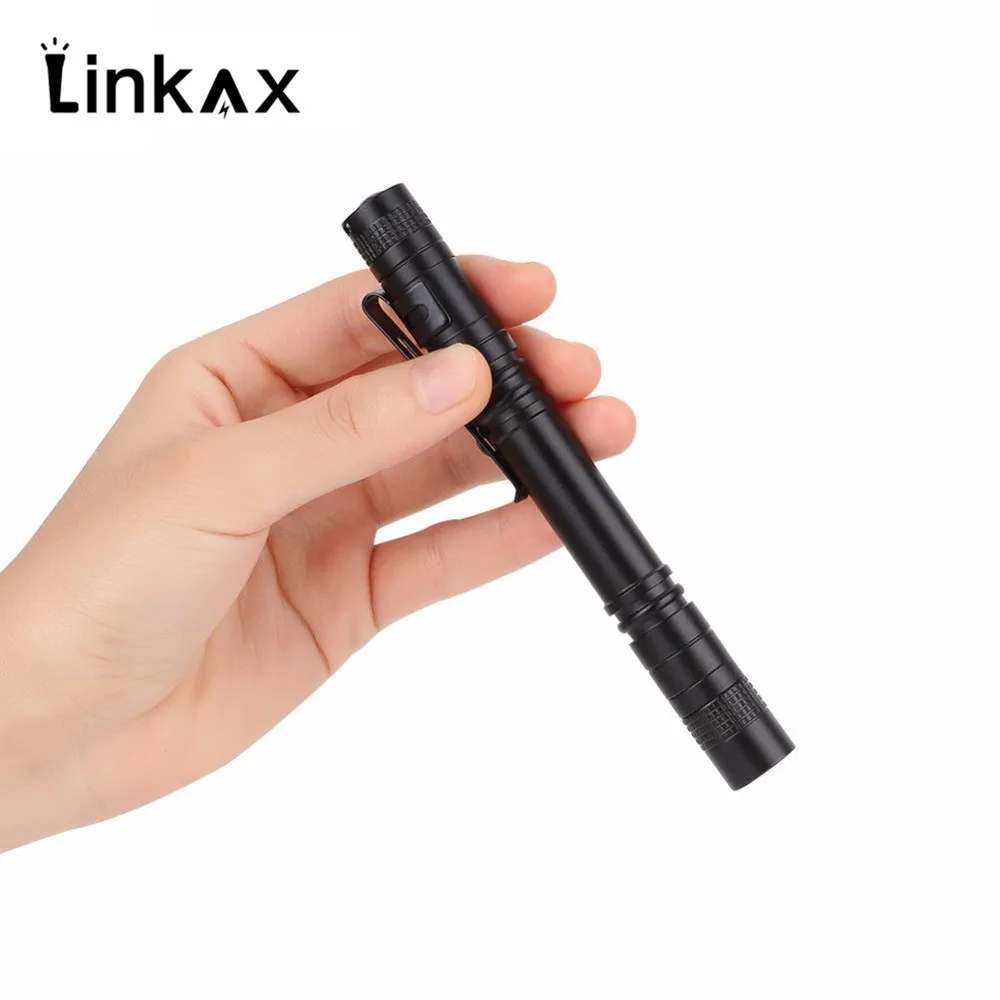 Портативный ручка светильник мини светодиодная вспышка фонарь CREE XPE R3 Охота