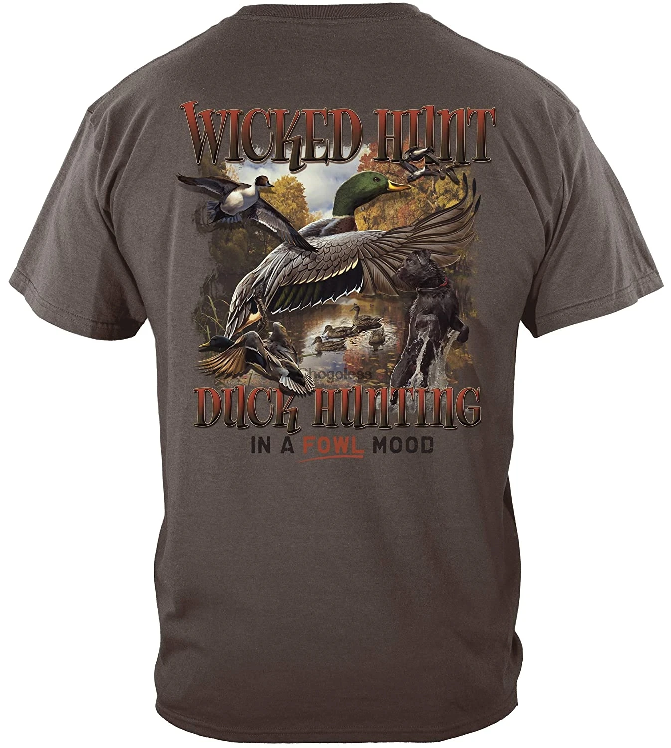 

Duck Hunting in A Fowl Mood T Shirt WH134