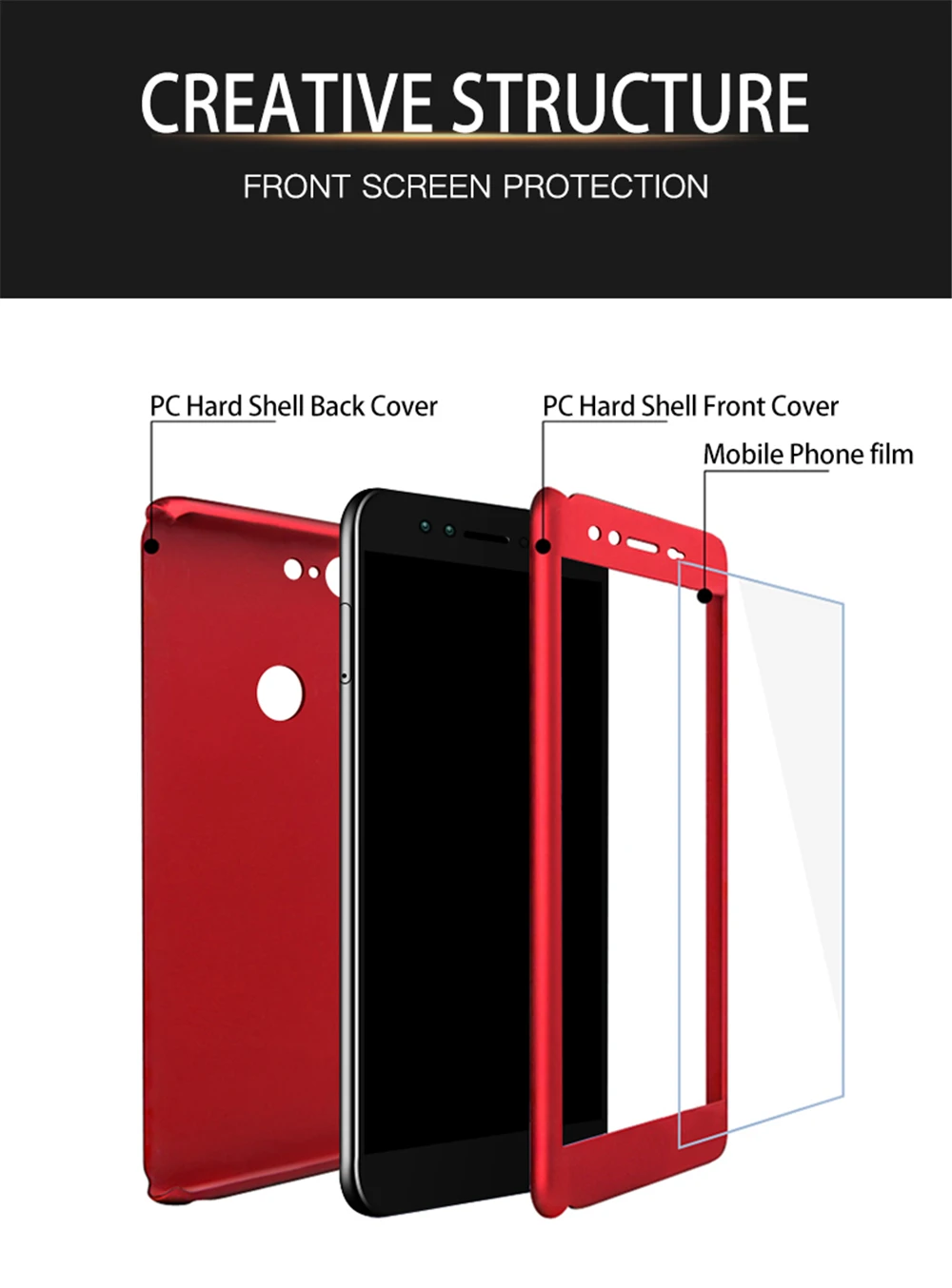 360 полный защитный чехол для huawei Honor 8X9 10 i Lite 8 X 7C VIEW 20 Pro 10i 9X 8A 7 C 20i 7X V9 Play V тонкий жесткий чехол