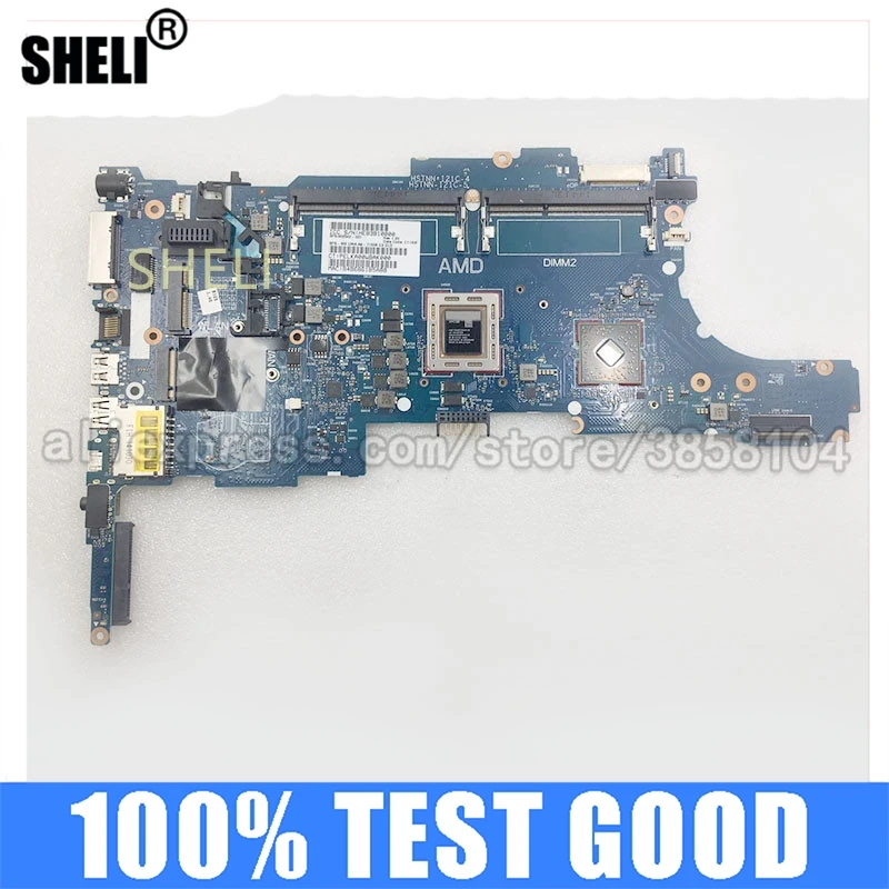 SHELI для HP 6050A2644501-MB-A02 материнская плата ноутбука 745 755 G2 CPU ноутбук ПК A8-7510B 802542-001