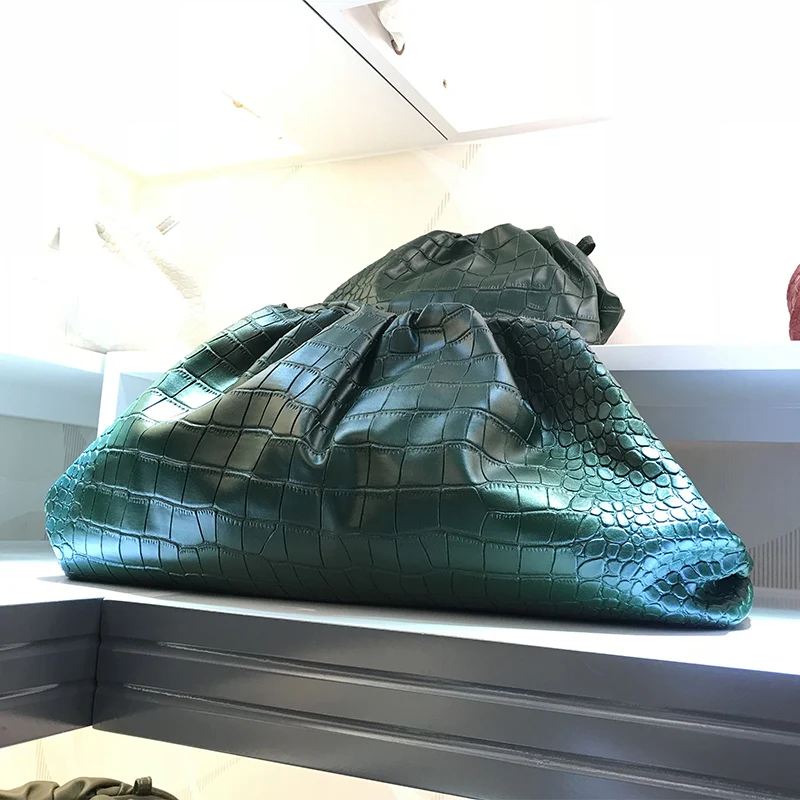 Высокое качество, сумка из искусственной кожи, облачная сумка, роскошные сумки, женские сумки, дизайнерские большие сумки 38 см, клатч, сумочки для рук, сумка для пельменей