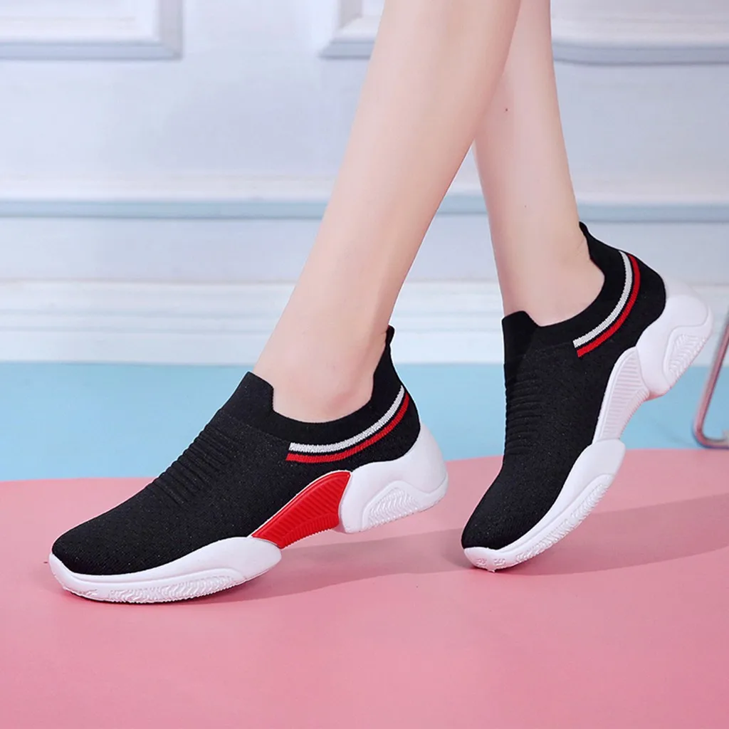 2019 г. Хит продаж Новая повседневная обувь женские модные дышащие спортивные
