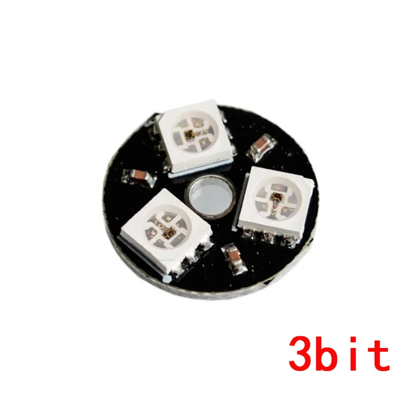 Светодиодный Радужный модуль WS2812 WS2812B WS 2811 5050 RGB 4 8 12 16 каналов 5 В 1 бит 24