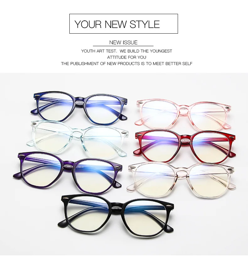 Модные очки KOTTDO с защитой от синего света в стиле ретро ульсветильник для женщин