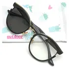 Женские фотохромные очки с котом для близорукости, фоточувствительные антибликовые линзы с изменением цвета, очки по рецепту NX