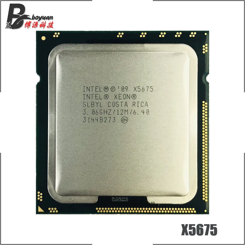 Intel Xeon X5675 3.0 GHz Six-Core Twelve-Thread CPU Processor 12M 95W LGA 1366